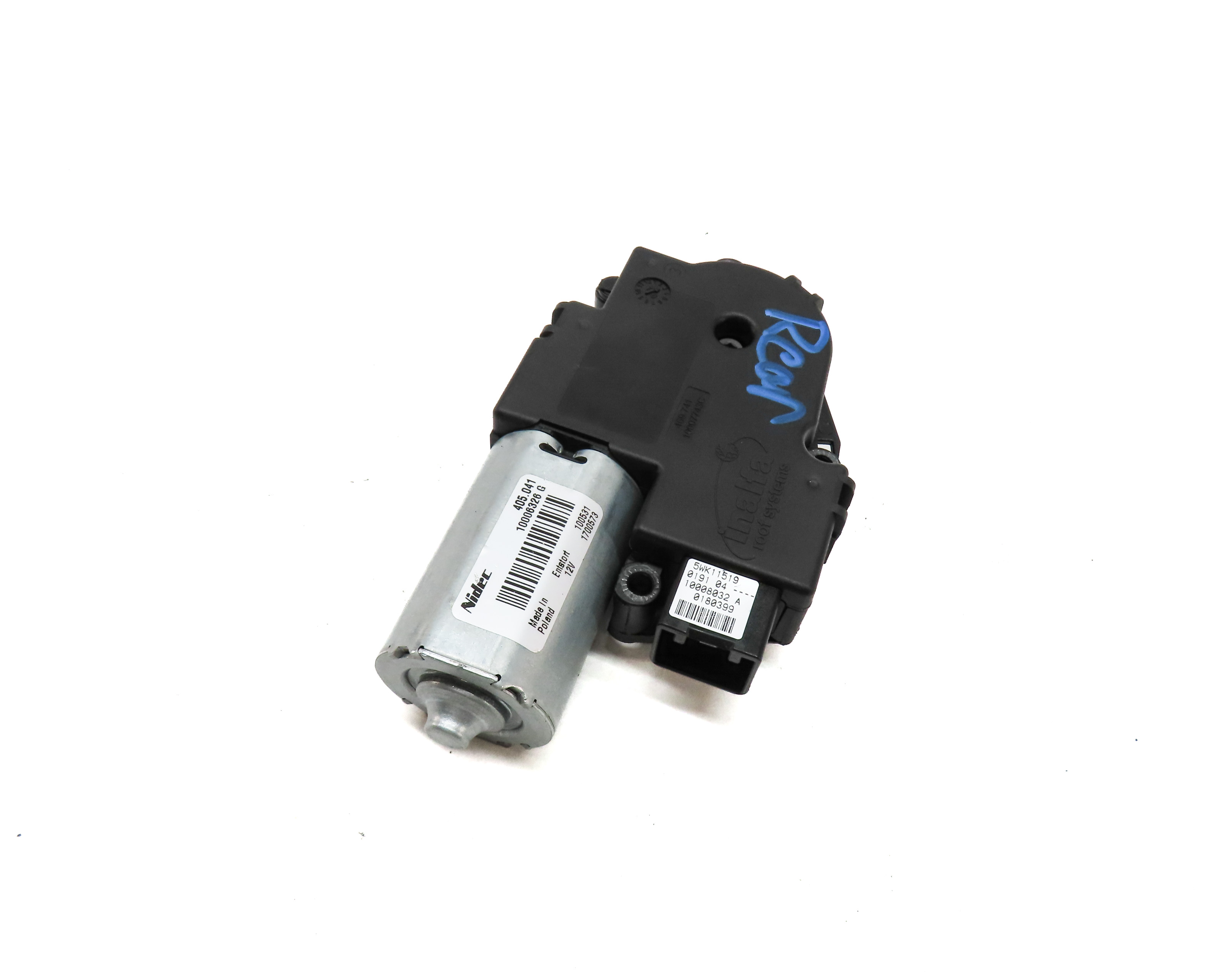 2008-2015 MERCEDES C300 C350 GLK250 GLK350 (W204 X204) SUNSHADE ADJUSTMENT MOTOR — exact item pictured